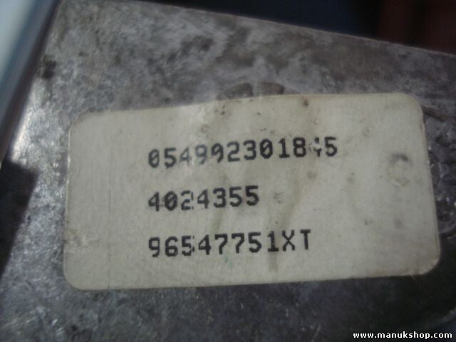 Retrovisor interior espejo Peugeot 307 Citroen C4 054992301845 4024355 96547751X