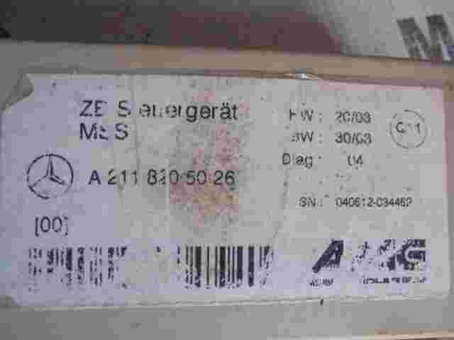 Regolatore di allarme Mercedes-Benz W211 A2118205026 Q11 HW 20/03 SW 30/03 (04)