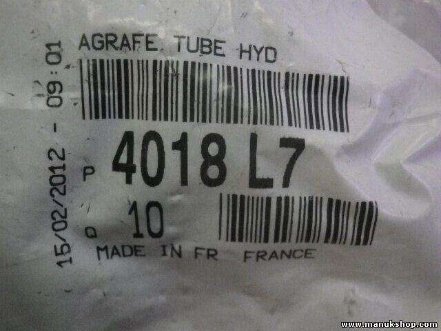 Sujetador del tubo Citroen Peugeot 4018L7 4018 L7