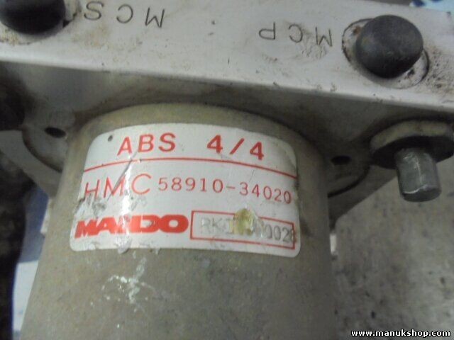 Unidad hidráulica del ABS Hyundai Sonata III Y3 1993-1998 5891034020 58910-34020
