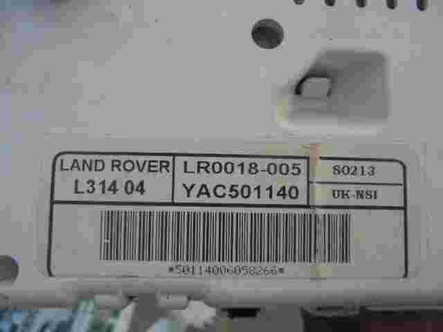 Cuadro de instrumentos Land Rover Freelander YAC501140 LR0018005 L31404 S0213