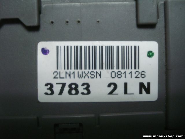 Caja de fusibles Honda Civic R (2007–2010) SMGG250 E591WXSN 090606 3783 2LN