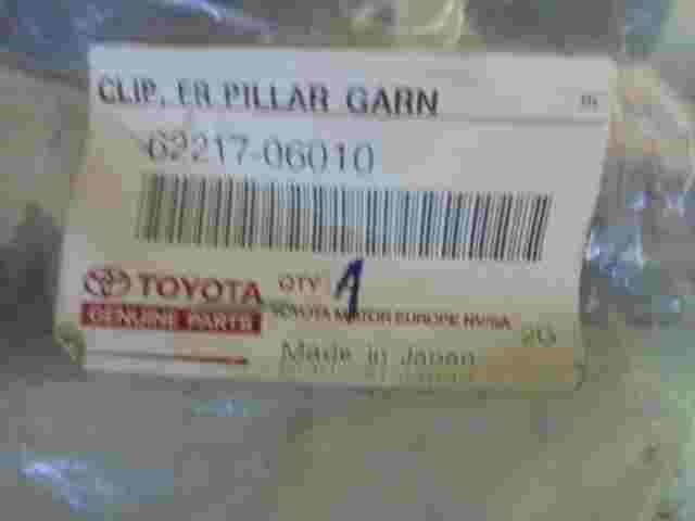 Front Pillar Garnish Clip Toyota Camry 6221706010 62217-06010