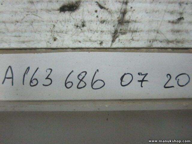 Estriberas taloneras acero delantero izquierdo Mercedes-Benz ML W163 A1636860720