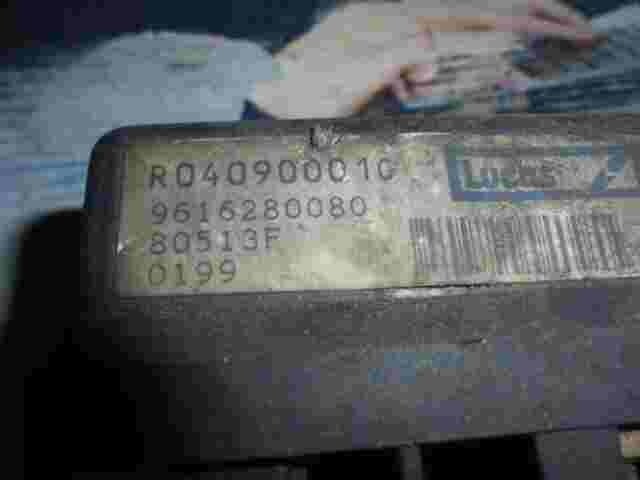 Controller ricotto Glow relè spina Peugeot Fiat Citroen R04090001C 96162800