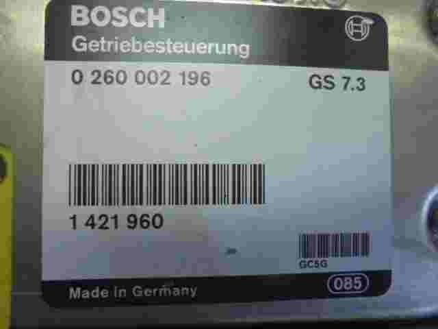 Transmisión controlador BMW E34 E32 530I 3.0 GS 7.3 1421960 BOSCH 0260002196