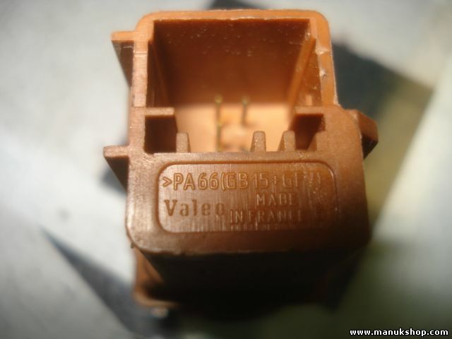 Interruptor de emergencia Citroen Xsara VALEO PA66GF71 6554J6 6554.J6