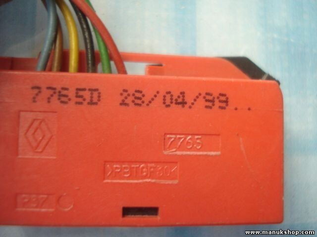 Multi-función de interruptor Renault Scenic Kangoo Bj 99-04 7765D