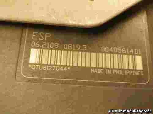 Unidad hidráulica del ABS Mitsubishi 4670A336 00405614D1 06210208164 06210908193