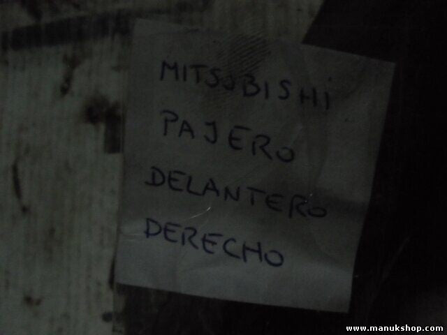 Brazo de suspensión delantera derecha Mitsubishi Pajero Montero L0481 KW, 110 PS