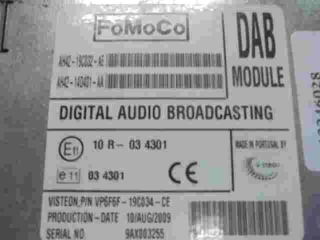 Amplificador de antena Land Range Rover AH4219C032AE AH4214D401AA A12246028