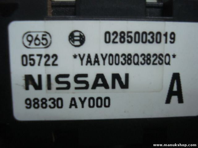 Sensor de impacto de airbag Nissan 05719 98830AY000 98830 AY000 BOSCH