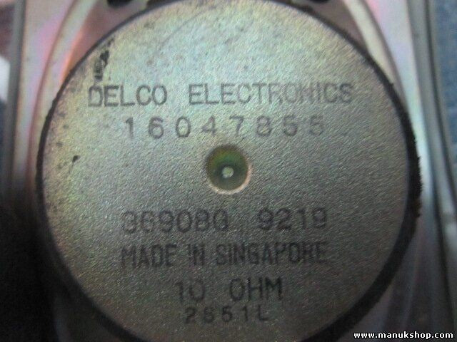 Altavoz Chevrolet Blazer 4.3 V6 2001 16047855 Delco Electronics