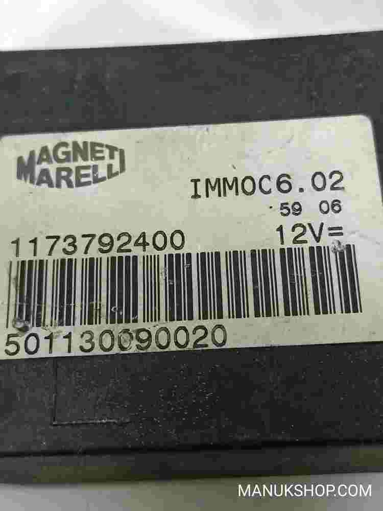 Unidad de control del inmovilizador Peugeot Elystar Magneti Marelli 501130090020