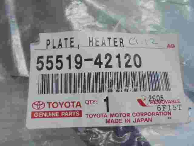 control de la calefacción / Toyota RAV4 5551942120 55519-42120