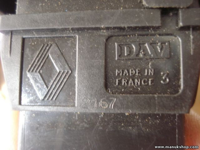 Interruptor Luneta Trasera Desempañador Renault DAV 2167 / 19 X53