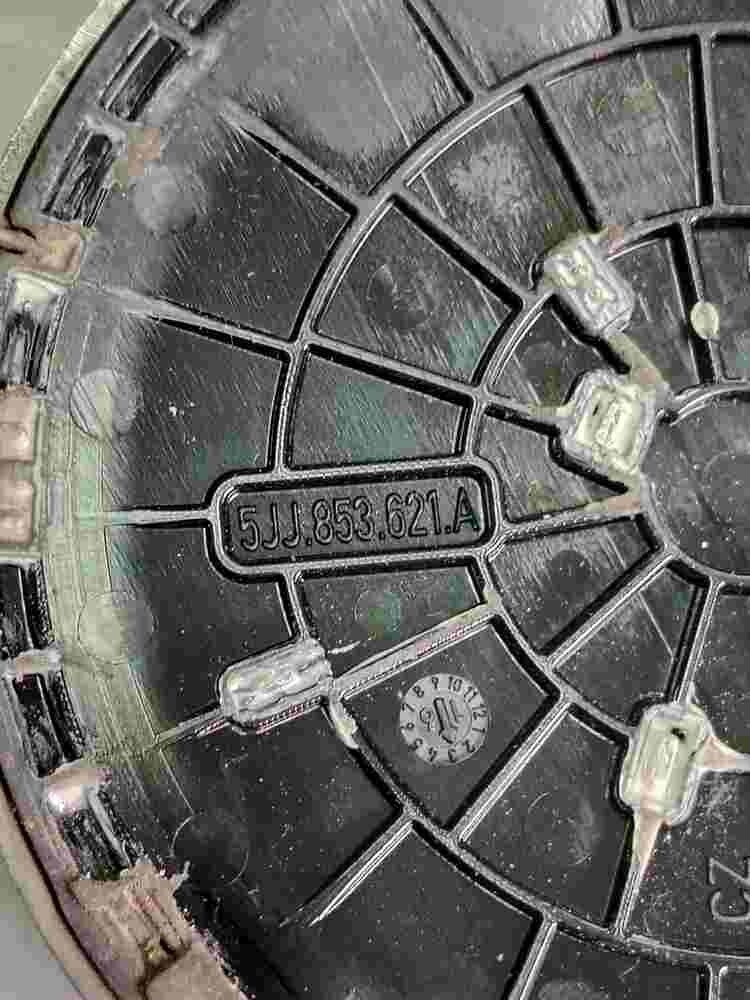 Emblema Skoda Octavia 5JJ853621A 5JJ.853.621.A 7.cm