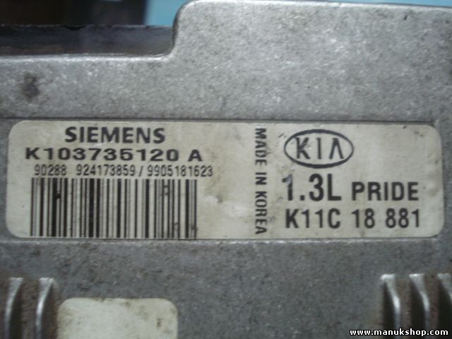 Centralita Kia Pride K11C18881 SIEMENS K103735120A K11C18881