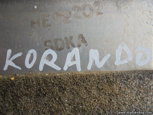 Evaporador de aire acondicionado SsangYong Korando HE92202 SDKA