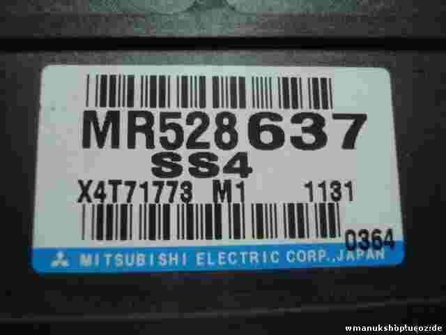 Centralita Mitsubishi Pajero 2002 3.2 MR528637 MR528637SS4 X4T71773 M1 0X25
