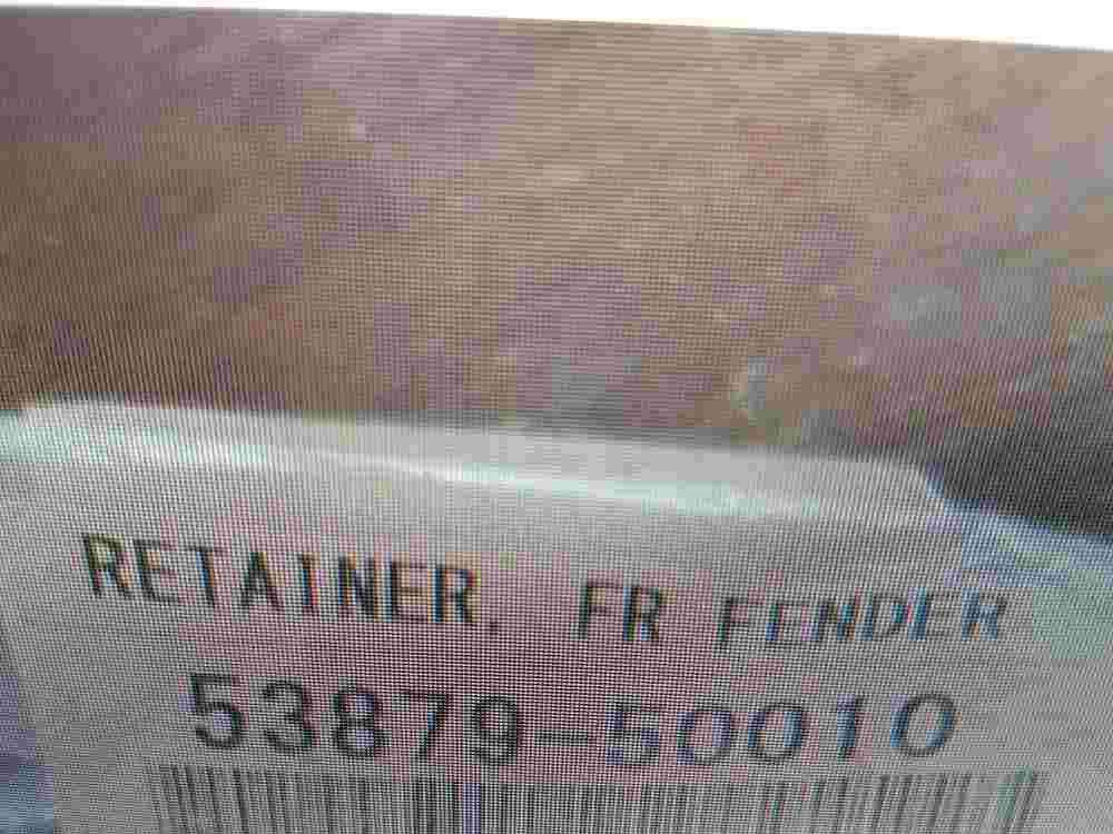 Fender Retainer Front Toyota Lexus LS 460L IS 250 LS 500 5387950010