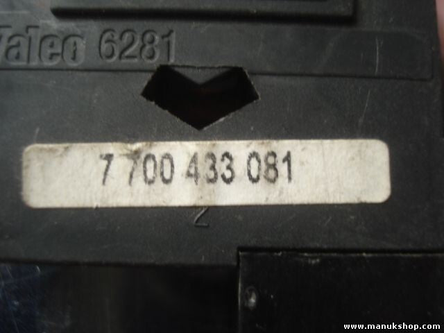 Interruptor de nivelación de faros Renault Scenic 7700433081 7 700 433 081 6281