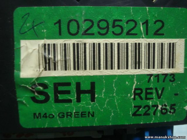 Control de la unidad de alarma inmovilizador módulo Opel Sintra 10295212 7151 R