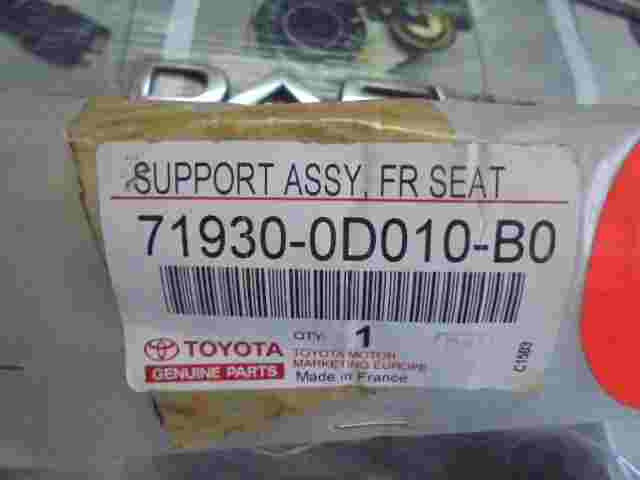 Support Assy Fr Seat Toyota Yaris 1 719300D010B0 71930-0D010-B0