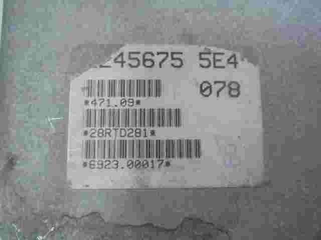 Centralita BMW 5 E34 2244734 2 244 734 2245675 5E4 BOSCH 0281001183 28RTD281