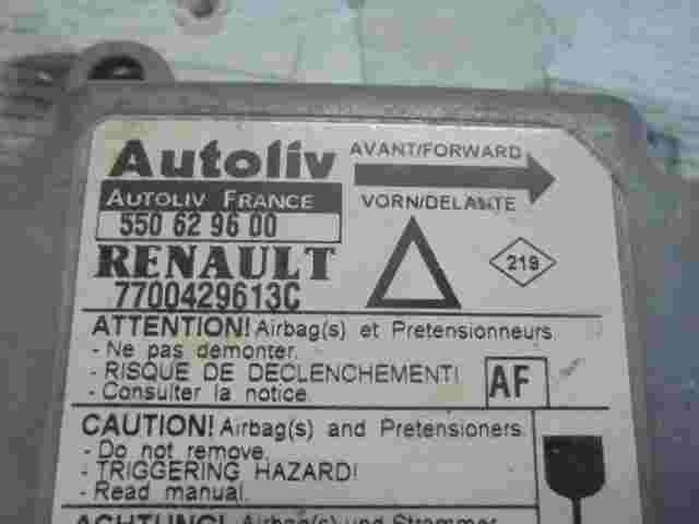 Sensore di impatto airbag Renault Laguna (AF) 7700429613C 550629600