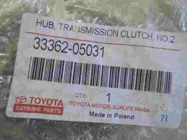 Frizione trasmissione mozzo n. 3 / Toyota Corolla 3336205031 33362-05031