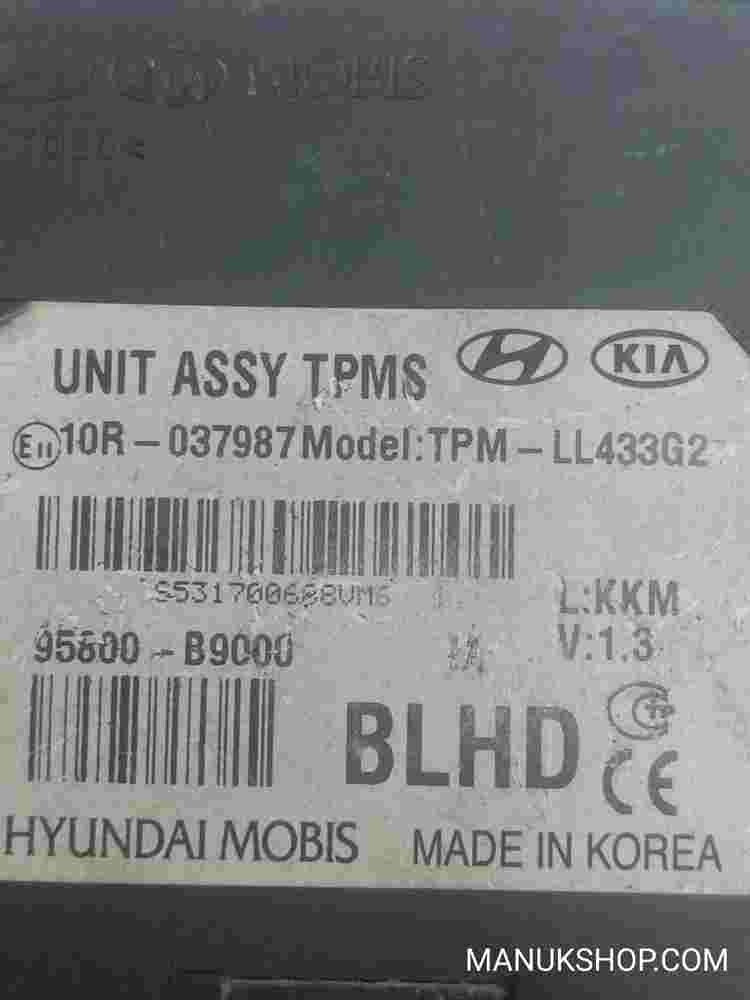 Control de la unidad de alarma inmovilizador módulo Hyundai i10 V 1.3 95800B9000