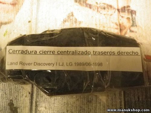 Cerradura cierre trasero derecho Land Rover Discovery I Range Classic AMR3382