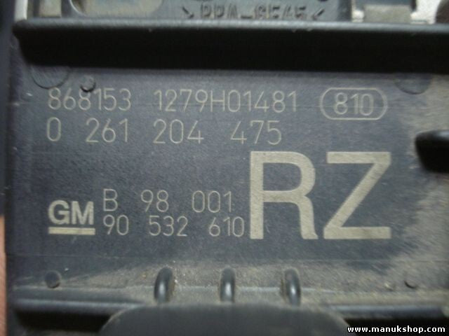 Centralita del motor Opel GM B98001 B 98 001 GM 90532610RZ 1279H01481 0261204475