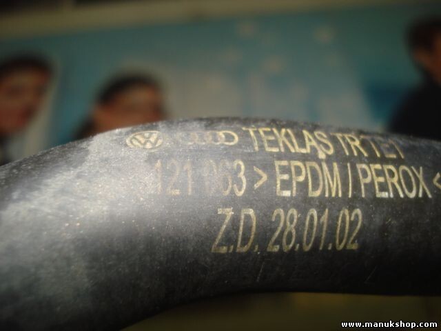 Manguera de refrigerante Volkswagen Touareg 7L6121063 7L6 121 063