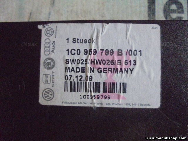 Controlador Confort VW Passat 3B 3BG Golf 4 Skoda Octavia 1U 1C0959799B001