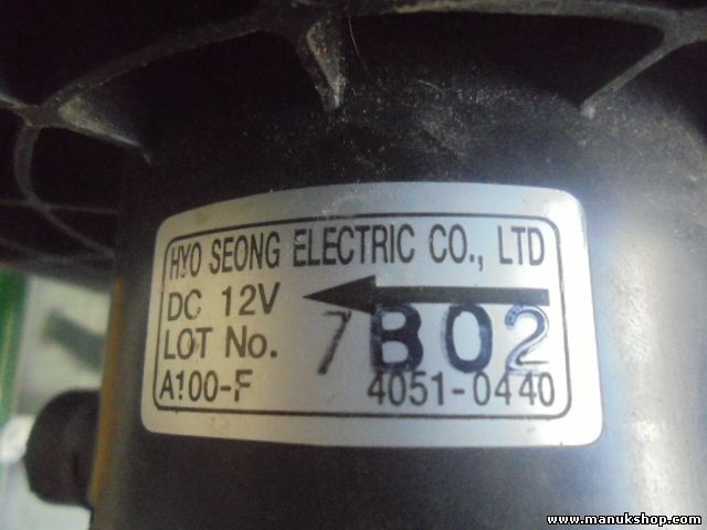 Ventilatore di riscaldamento SsangYong Actyon A100-F 4051-0440 40510440