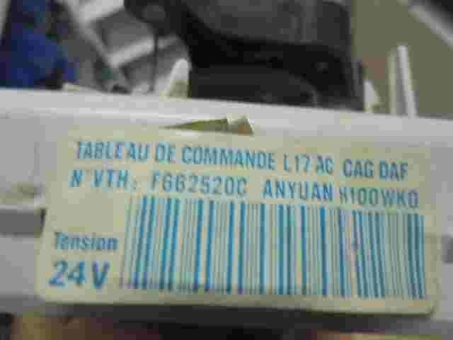 Control de la calefacción DAF LF45 55 L17 AC F662520C H100WKD