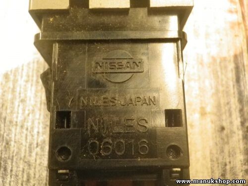 Interruptor Luneta Trasera Desempañador Nissan Primera P11 NILES 06016