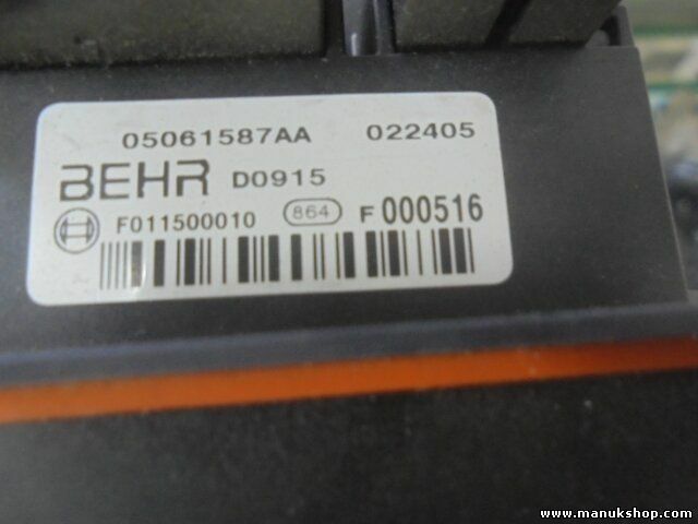 Resistencia calefaccion Chrysler 300C Dodge 2005 05061587AA F011500010 D0915