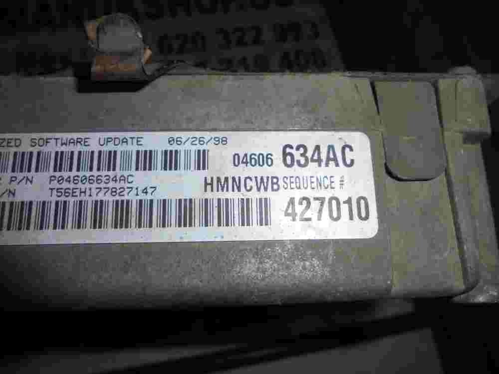 Centralita Chrysler Stratus 1998 04606634AC 04606 634AC P04606634AC 427010