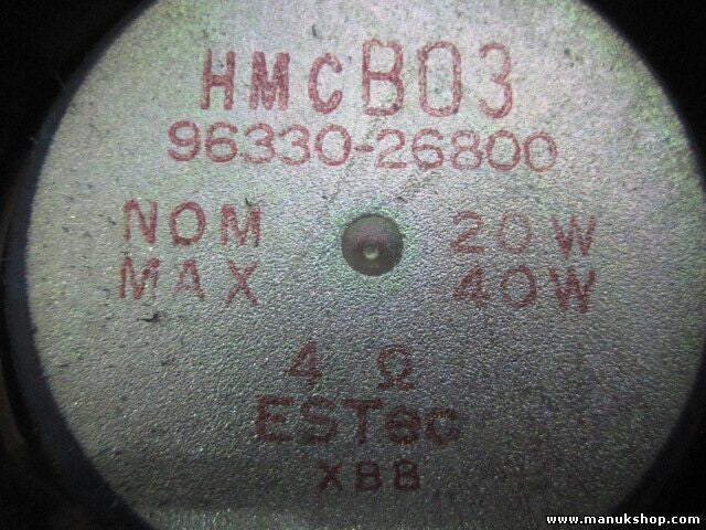 Altavoz Hyundai Santa 9633026800 96330-26800