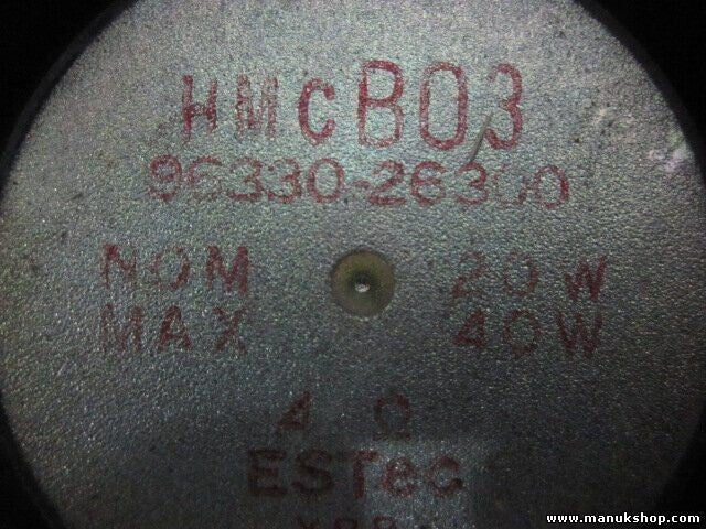 Altavoz Hyundai Santa Fé I SM 2.0 2001/08-2006/03 9633026300 96330-26300