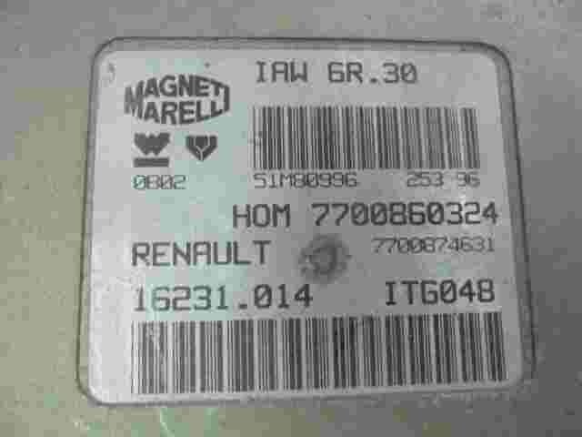 Centralita Renault Twingo HOM7700860324 7700860324 7700874631 IAW6R30 16231014