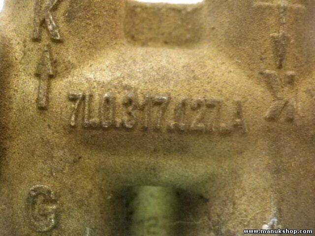 Termostato termostato de refrigerante Audi Q7 Touareg 7L0317027A 7L0.317.027.A