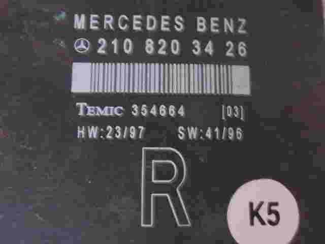 Unidad de control cámara de la puerta Mercedes-Benz 2108203426 210 820 34 26 K5