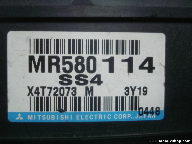 La transferencia de control de cambio baja Mitsubishi Pajero III MR580114 SS4
