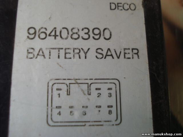 Batería relé de corte Chevrolet Nubira Kalos Matiz Lacetti DECO 96408390 BATTERY