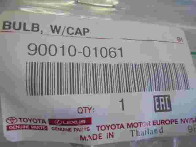 Bulb With Cap Toyota Land Cruiser Prado 120 Lexus IS II Camry 9001001061