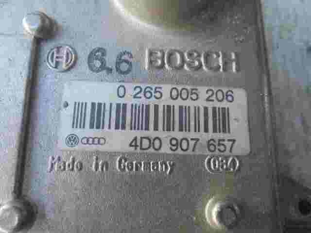Sensor guiñada Audi A4 S4 B5 A6 S6 4B A8 S8 4D0907657 BOSCH 0265005206